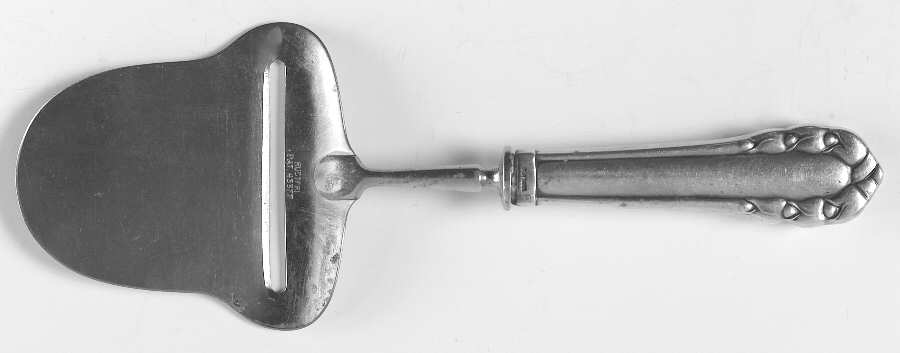 Lily of The Valley-Rose (Sterling) Cheese Plane with Stainless Plane