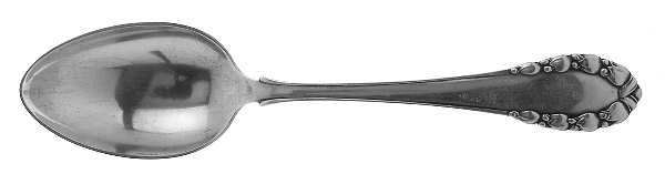 Lily of The Valley-Rose (Sterling) European Place/Oval Soup Spoon