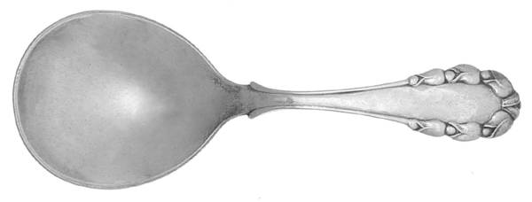 Lily of The Valley-Rose (Sterling) Straight Handle Baby Spoon