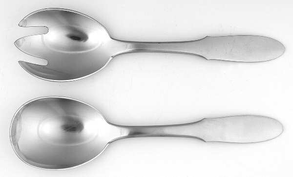 Mitra (Stainless) Solid Compote Serving Set 2 Piece