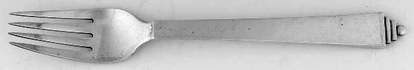 Pyramid (Sterling, 1927) Monogram Fork