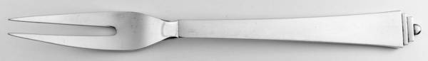 Pyramid (Silverplate) Medium 2-Tine Cold Meat Serving Fork