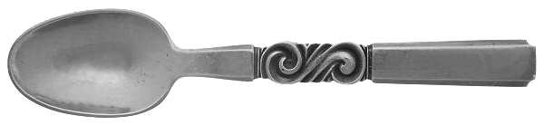 Scroll (Sterling, 1927) Five O'Clock Teaspoon