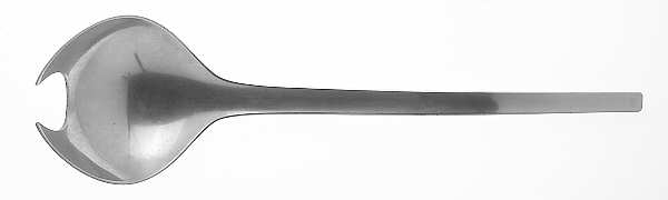 Tanaquil (Stainless) Large Solid Serving Fork by Georg Jensen (Denmark)