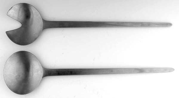 Tanaquil (Stainless) (2 Pc) Solid Salad Set