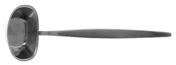 Focus (Stainless) Solid Soup Ladle by Gense