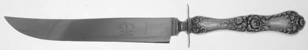 American Beauty (Sterling, 1896) Small Steak Carving Knife with Stainless Blade