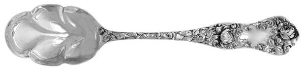 American Beauty (Sterling, 1896) Preserve Spoon