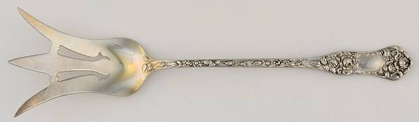 American Beauty (Sterling, 1896) Small Lettuce Serving Fork