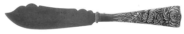Chrysanthemum (Sterling, 1885) Individual Solid Fish Knife