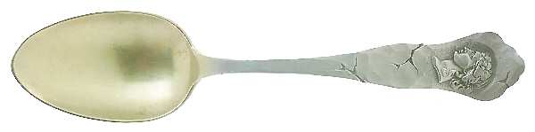 Medallion-A (Sterling, 1890) Dessert/Oval Soup Spoon