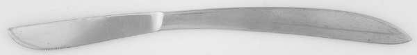 Caress (Stainless) Modern Solid Knife by Gensico