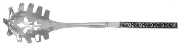 Night Blossom (Stainless) Pasta Server with Stainless Bowl HC