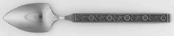 Night Blossom (Stainless) Fruit/Orange Spoon by Gold Standard (Japan)