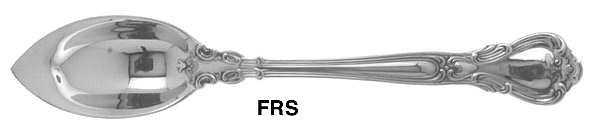 Chantilly (Sterling, 1895, Lion-Anchor-G, No Mono) Fruit/Orange Spoon