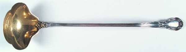 Chantilly (Sterling, 1895, Lion-Anchor-G, No Mono) Punch Ladle Solid Piece