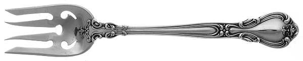 Chantilly (Sterling, 1895, Lion-Anchor-G, No Mono) Large Ramekin Fork