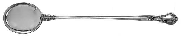 Chantilly (Sterling, 1895, Lion-Anchor-G, No Mono) Long Handle Chocolate Muddler Spoon
