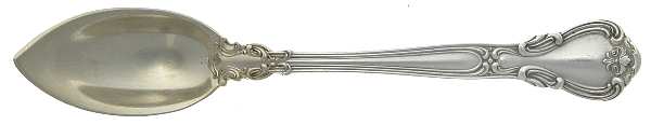 Chantilly (Sterling, 1895, Lion-Anchor-G, No Mono) Fruit/Orange Spoon
