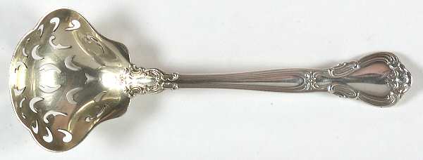 Chantilly (Sterling, 1895, Lion-Anchor-G, No Mono) Large Sugar Sifter
