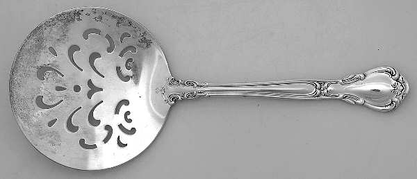 Chantilly (Sterling, 1895, Lion-Anchor-G, No Mono) Tomato Server, Solid Piece