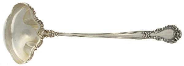 Chantilly (Sterling, 1895, Lion-Anchor-G, No Mono) Large Solid Soup Ladle