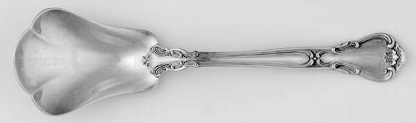 Chantilly (Sterling, 1895, Lion-Anchor-G, No Mono) Sugar Shell Spoon