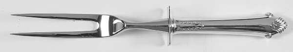 Edgemont (Sterling, 1987) Small Steak Carving Fork with Stainless Prongs