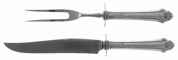 Edgemont (Sterling, 1987) Small Steak 2-Piece Carving Set w/Stainless Blade