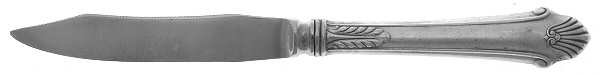 Edgemont (Sterling, 1987) Orange Knife with Silverplate Blade