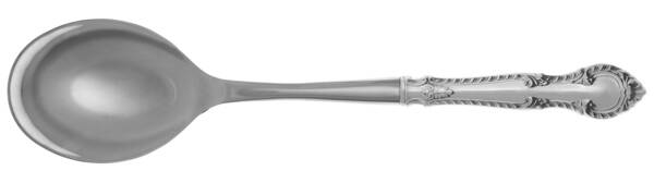 English Gadroon (Sterling, 1939, No Monos) Salad Serving Spoon with Stainless Bowl HC