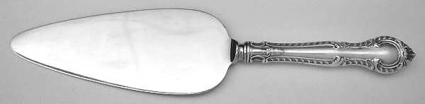 English Gadroon (Sterling, 1939, No Monos) Pie Server with Stainless Blade