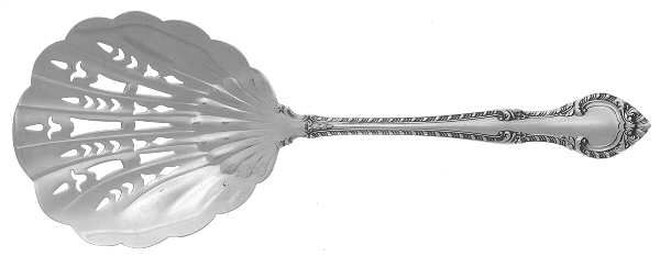English Gadroon (Sterling, 1939, No Monos) Tomato Server, Solid Piece