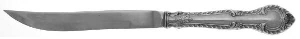 English Gadroon (Sterling, 1939, No Monos) Individual Steak Knife w/Bevel Blade