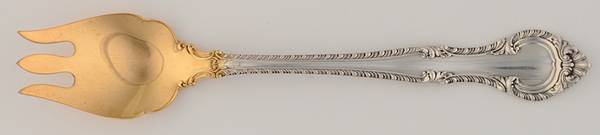 English Gadroon (Sterling, 1939, No Monos) Ice Cream Fork