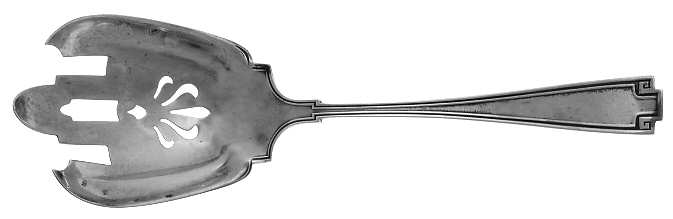 Etruscan (Sterling, 1913) Solid Salad Serving Fork