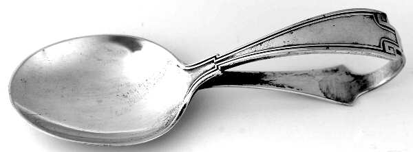 Etruscan (Sterling, 1913) Curved Handle Baby Spoon