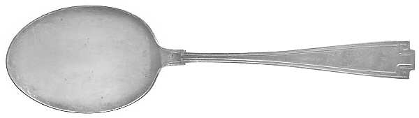 Etruscan (Sterling, 1913) Solid Serving Spoon