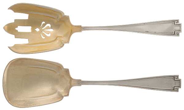 Etruscan (Sterling, 1913) Solid Oversized Serving Salad Set