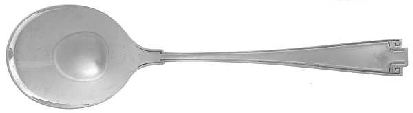 Etruscan (Sterling, 1913) Round Bowl Soup Spoon (Cream Soup)