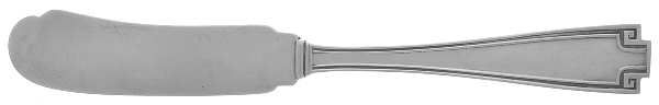 Etruscan (Sterling, 1913) Flat Handle Butter Spreader