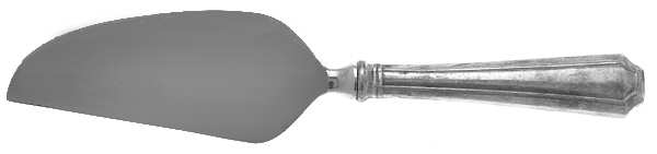 Fairfax (Sterling, 1910, No Monograms) Cheese Knife with Stainless Blade