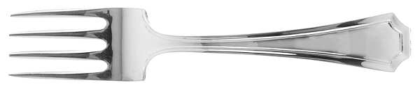Fairfax (Sterling, 1910, No Monograms) Baby Fork