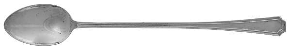 Fairfax (Sterling, 1910, No Monograms) Iced Tea Spoon