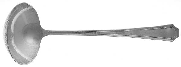 Fairfax (Sterling, 1910, No Monograms) Solid Piece Cream Ladle