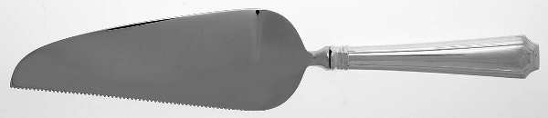 Fairfax (Sterling, 1910, No Monograms) Pie and Cake Server with Stainless Blade
