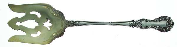 Fleury (Sterling, 1909, No Monograms) Oversize Solid Salad Servng Fork
