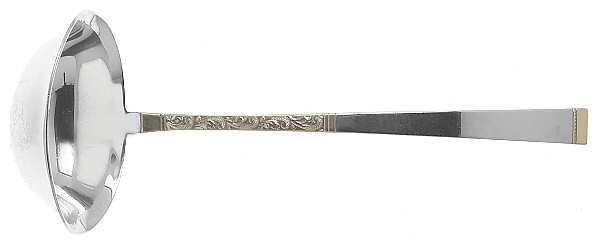 Golden Scroll (Sterling, 1977) Solid Gravy Ladle
