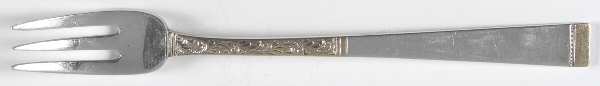 Golden Scroll (Sterling, 1977) Cocktail/Seafood Fork