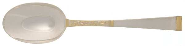 Golden Scroll (Sterling, 1977) Tablespoon (Serving Spoon)